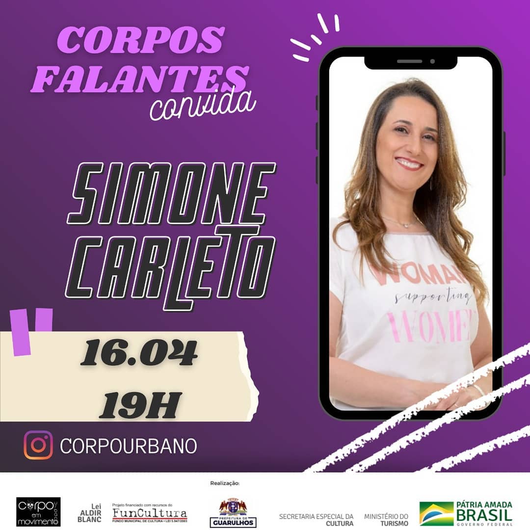 Corpos Falantes Simone Carleto