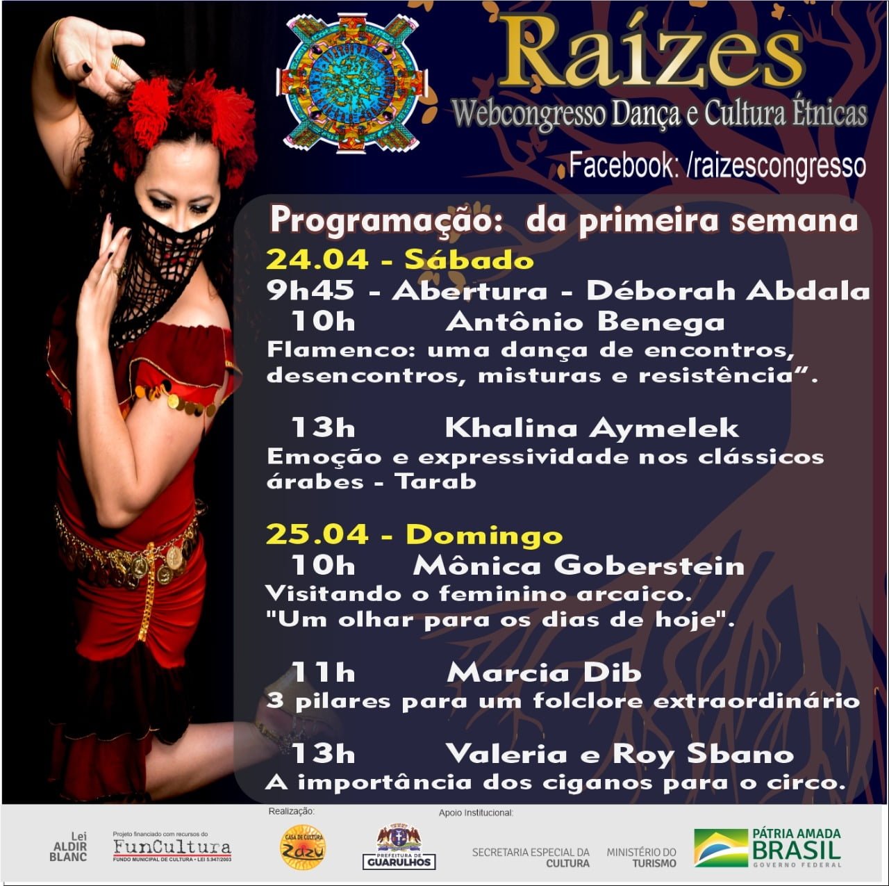 Raízes Webcongresso Dança e Cultura Étnicas.