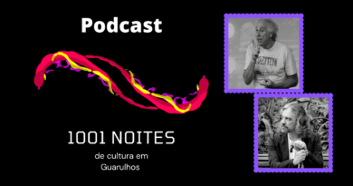 Alaercio e César no Podcast 1001 noites de cultura em guarulhos