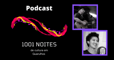 Aldo e Denise no Podcast 1001 noites de Cultura em Guarulhos
