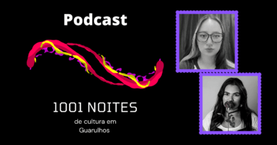 Bianca e Jéssica no Podcast 1001 noites de cultura em Guarulhos