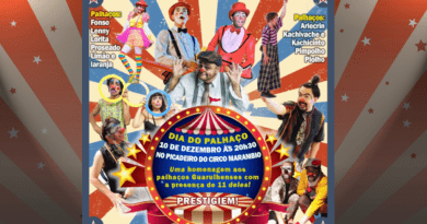 Palhaços Guarulhenses no Circo Marambio