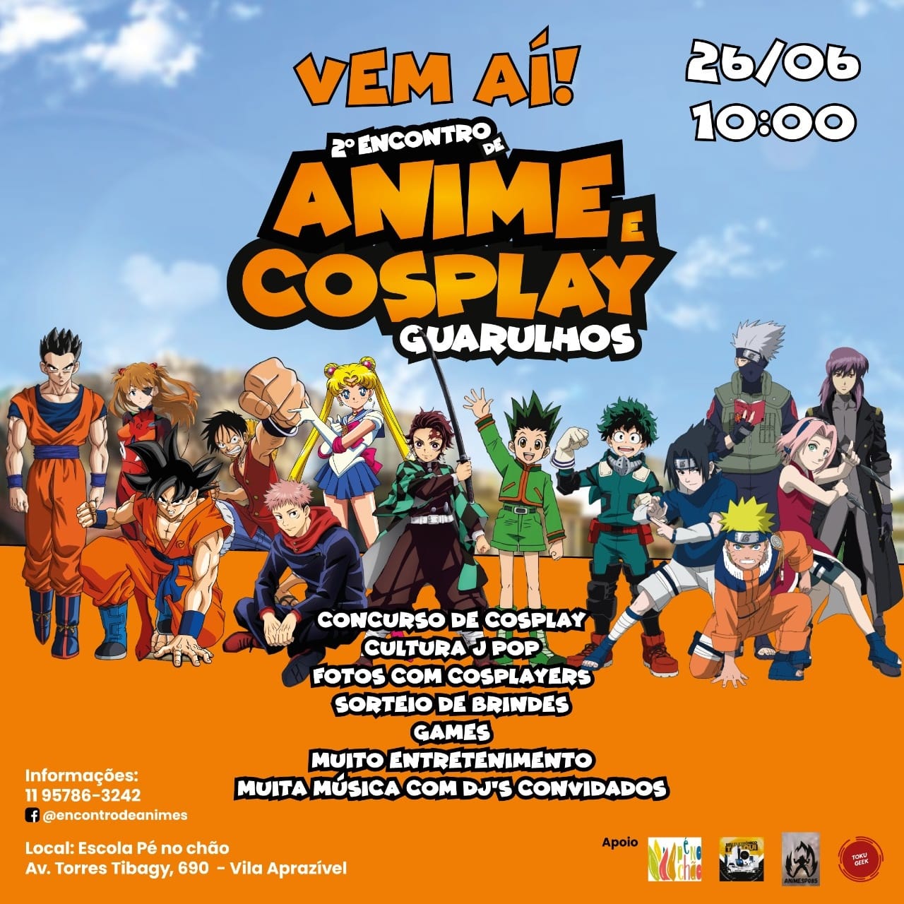 2º Encontro de Anime e Cosplay Guarulhos - Guarulhos Cultural